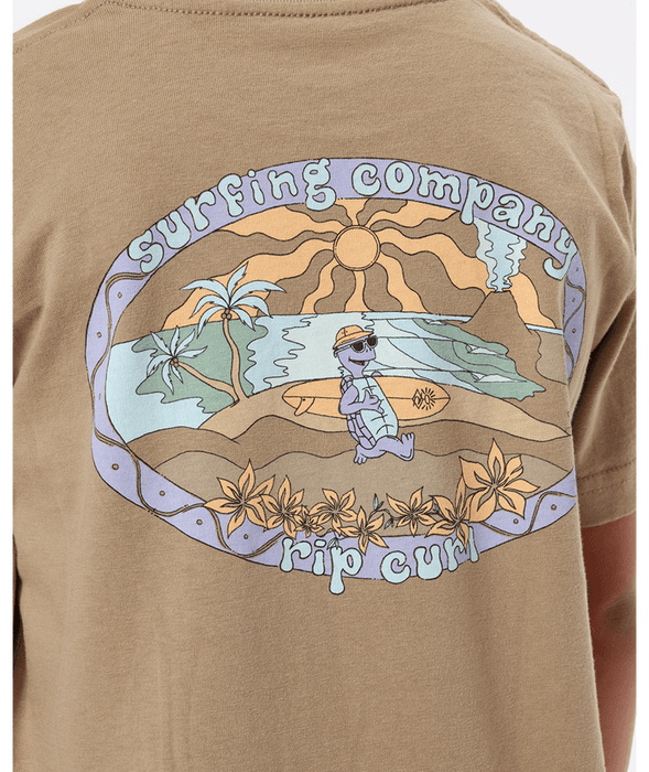 RIP CURL - TUBE TOWN SCENIC TEE SAND DUNE