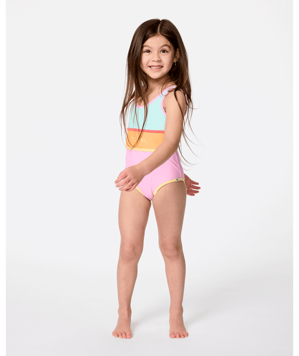 RIP CURL - ISLAND DAYS ONE-PIECE SWIMSUIT PINK
