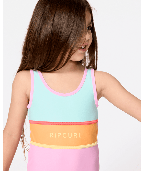 RIP CURL - ISLAND DAYS ONE-PIECE SWIMSUIT PINK