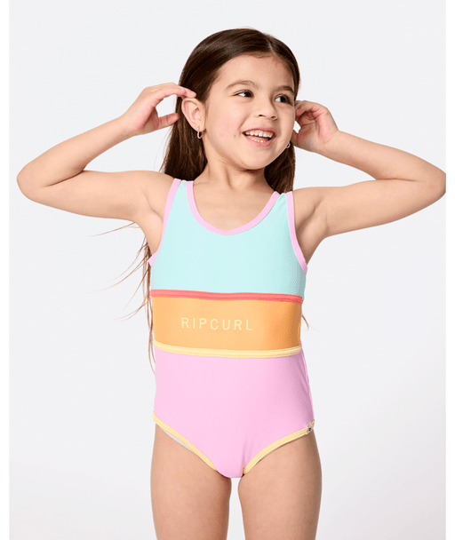 RIP CURL - ISLAND DAYS ONE-PIECE SWIMSUIT PINK