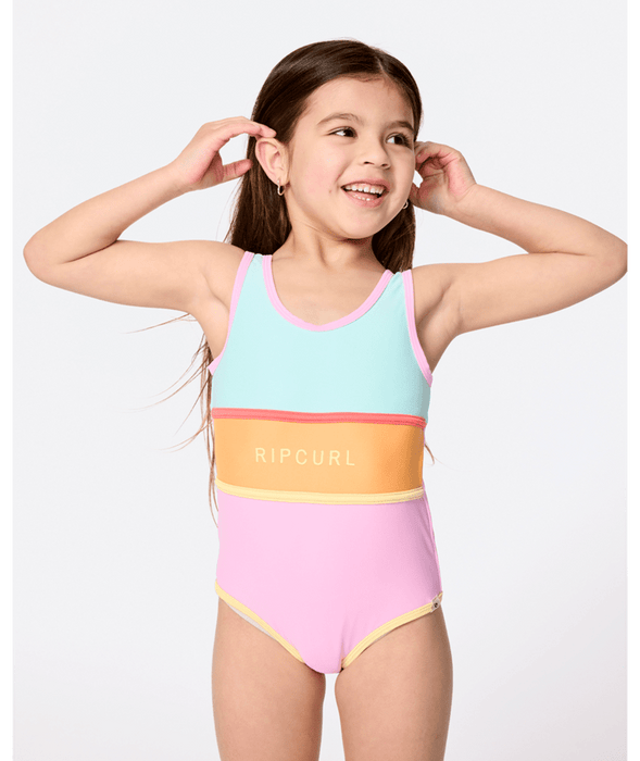 RIP CURL - ISLAND DAYS ONE-PIECE SWIMSUIT PINK
