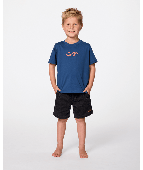 RIP CURL - AOTS TY WILLIAMS ART TEE LIGHT NAVY