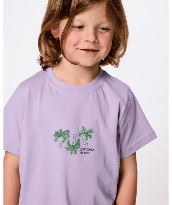 RIP CURL - AOTS TY WILLIAMS ART TEE ICED LAVENDER
