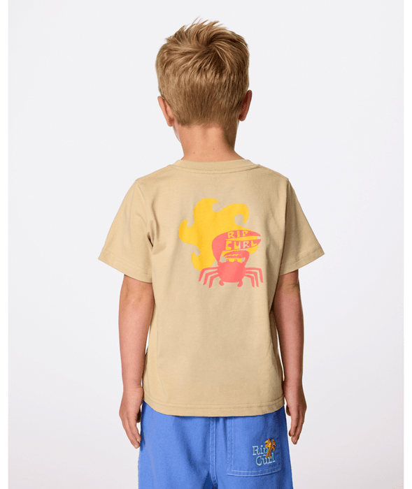 RIP CURL - AOTS TY WILLIAMS ART TEE KHAKI SAND