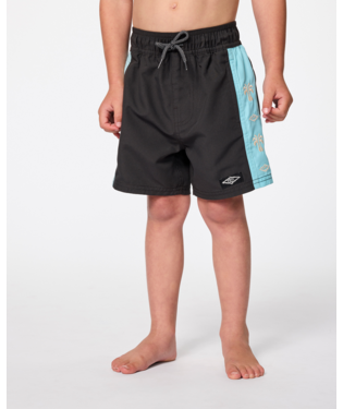 RIP CURL - WAVE DAYZ PANEL VOLLEY BOARDSHORTS WASHED BLK