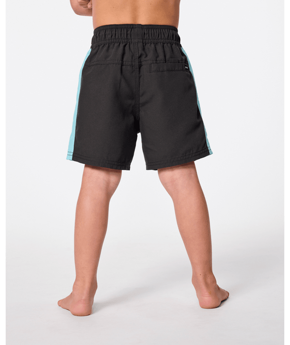 RIP CURL - WAVE DAYZ PANEL VOLLEY BOARDSHORTS WASHED BLK