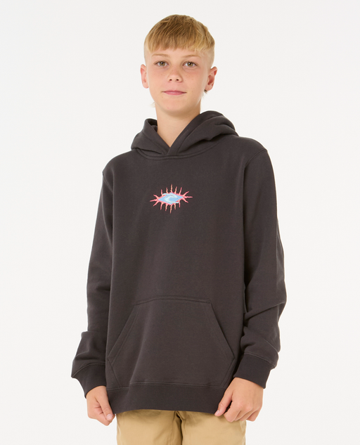 RIP CURL - RAW ENERGY SKULL HOOD WASHED BLACK