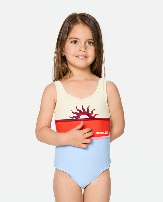 RIP CURL - SURF REVIVAL ONE PIECE SWIMSUIT SKY BLUE