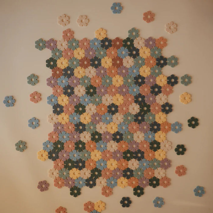 MUSHIE - HEX CONNECT BUILDING TOY SET