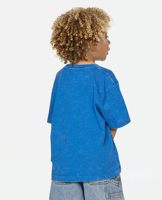 RIP CURL - SURF CHECK WASH TEE ROYAL BLUE