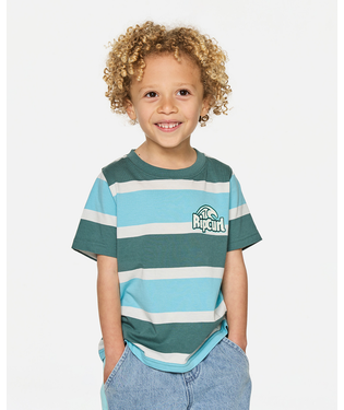 RIP CURL - PADDLE OUT TEE STRIPE WAVE POOL