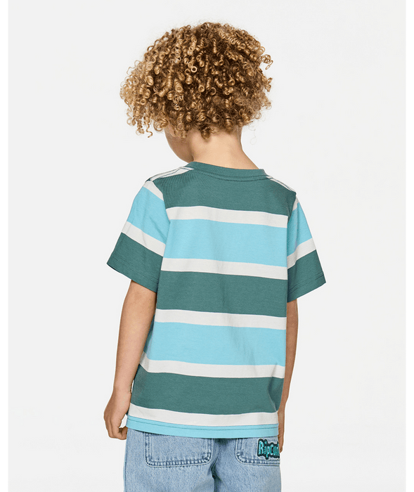 RIP CURL - PADDLE OUT TEE STRIPE WAVE POOL