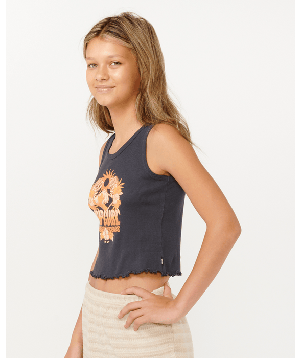 RIP CURL - SUN SOL ART TANK WASHED BLACK