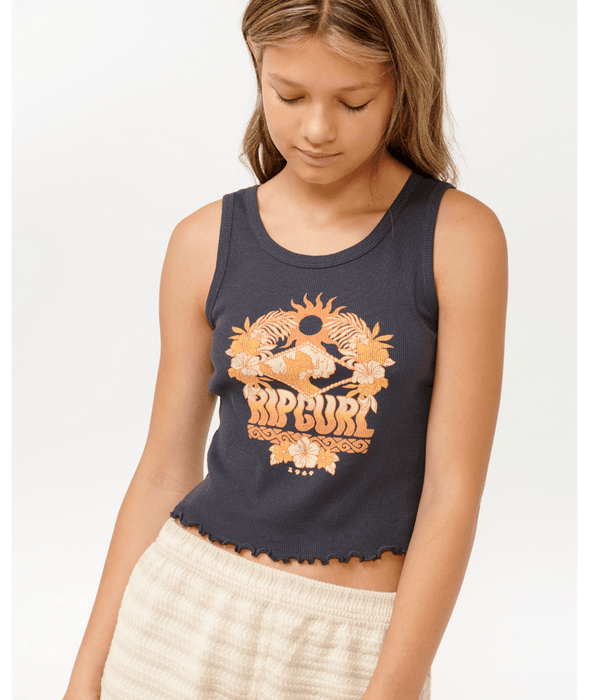 RIP CURL - SUN SOL ART TANK WASHED BLACK