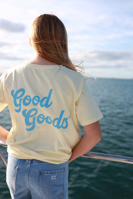 GOOD GOODS - ISSY TEE YANKEES LEMON