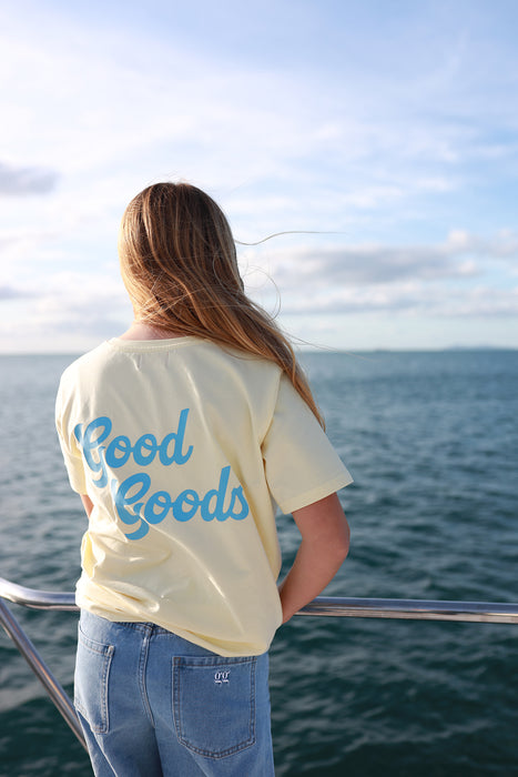 GOOD GOODS - ISSY TEE YANKEES LEMON