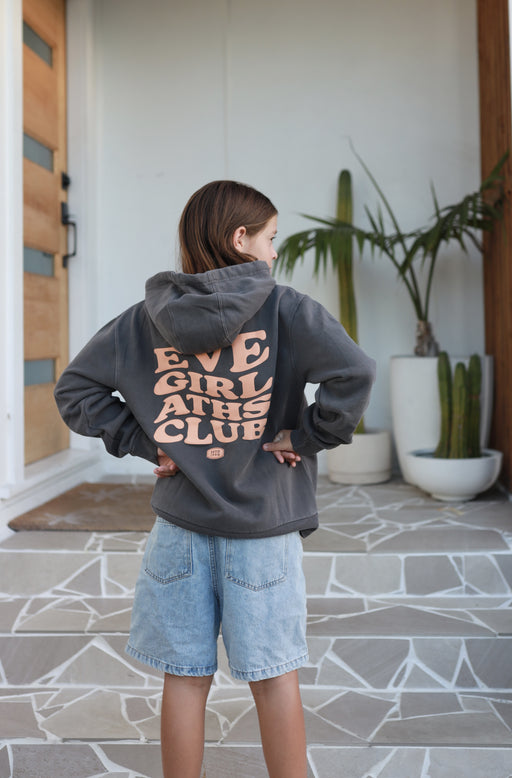 EVE GIRL - ATHS HOODIE CHARCOAL