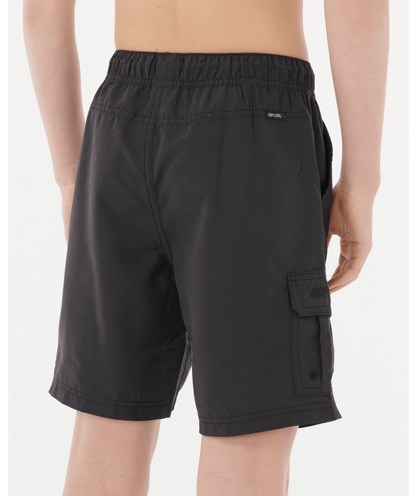 RIP CURL - CARGO VOLLEY BOARDSHORTS BLACK