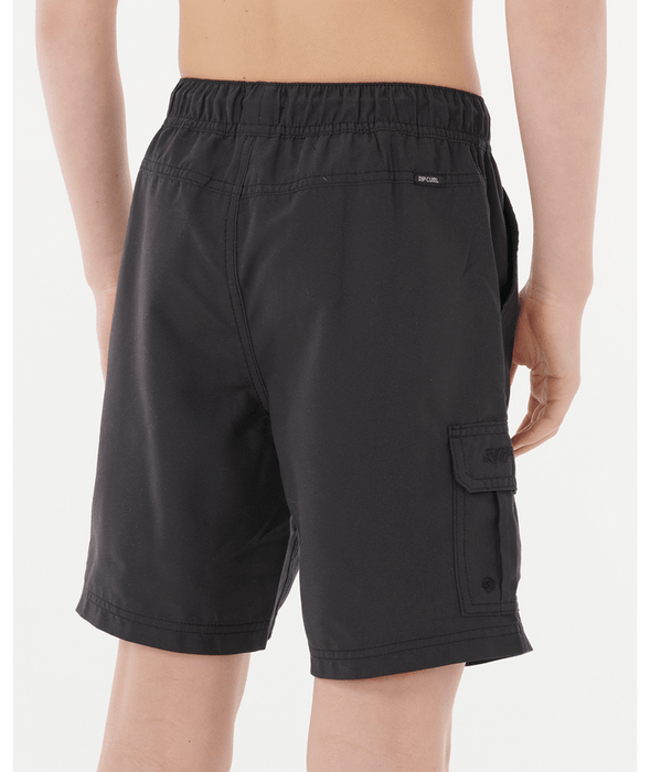 RIP CURL - CARGO VOLLEY BOARDSHORT BLACK