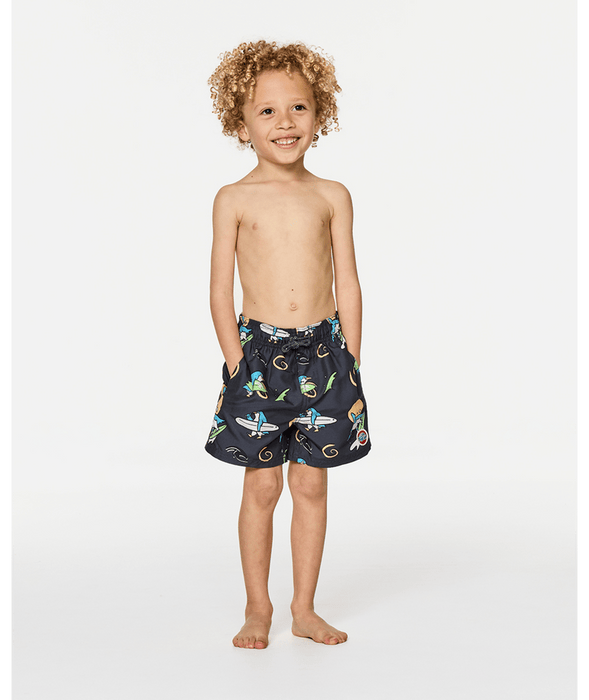 RIP CURL - PADDLE OUT VOLLEY SHORTS WASHED BLK