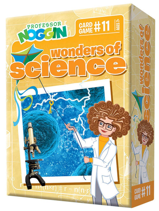 PROFESSOR NOGGIN - WONDERS OF SCIENCE CARD GAME