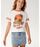 RIP CURL - SURF CULTURE CROP TEE BONE