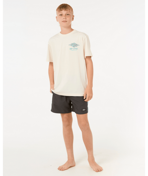 RIP CURL - RAW ENERGY DOLPHIN TEE BONE