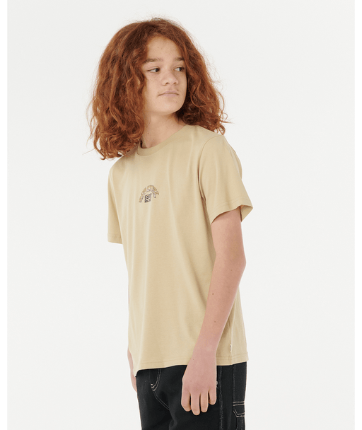 RIP CURL - TROPIC DAZE ART TEE KHAKI SAND