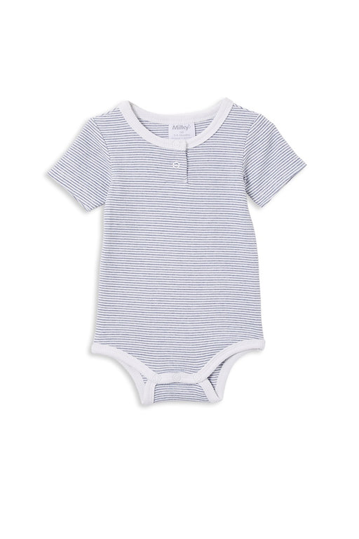 MILKY - PEBBLE RIB BUBBYSUIT