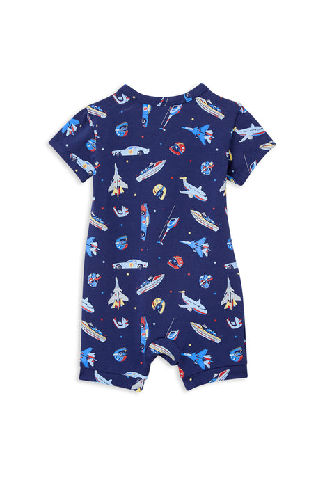 MILKY - JETTSETTER ZIP ROMPER NAVY