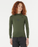 RIP CURL - WAVES UPF LS RASH TOP OLIVE