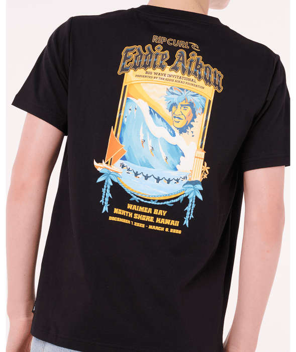 RIP CURL - EWG POSTER ART TEE BLACK