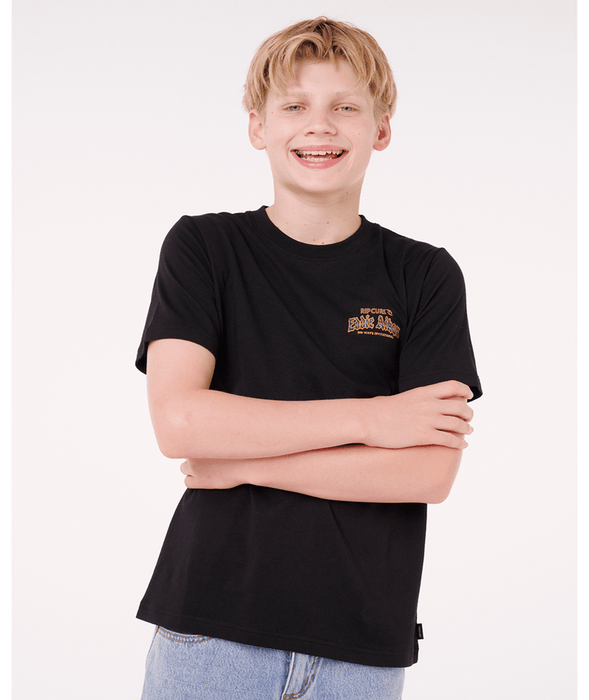 RIP CURL - EWG POSTER ART TEE BLACK