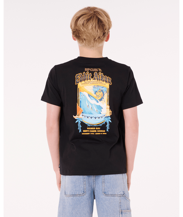 RIP CURL - EWG POSTER ART TEE BLACK