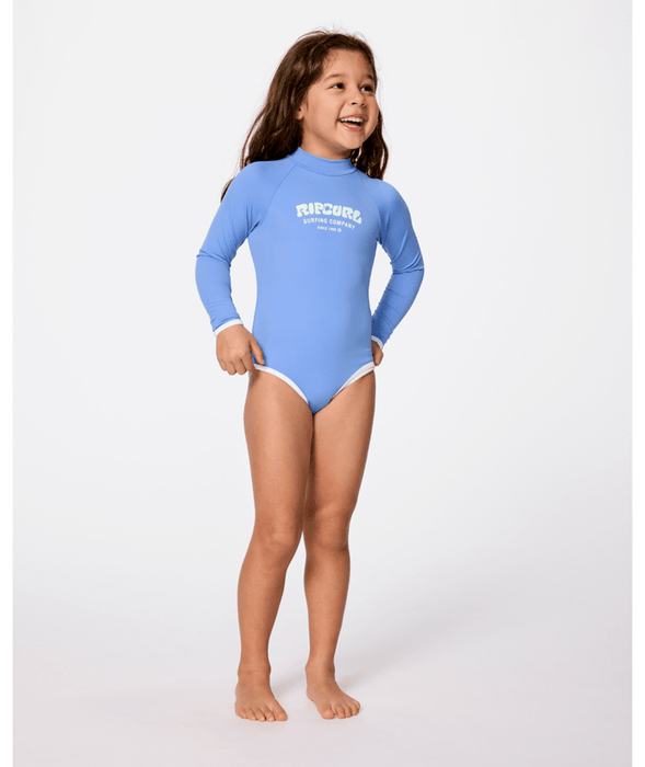 RIP CURL - SURF PUFF LS SURFSUIT BLUE