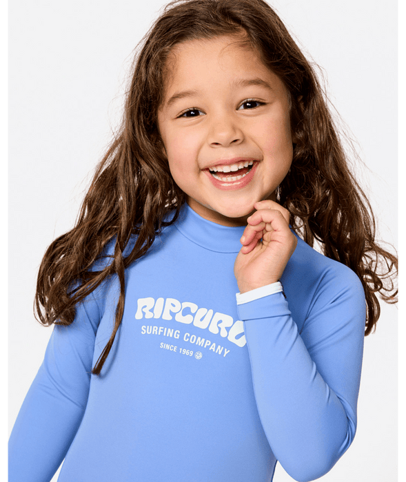 RIP CURL - SURF PUFF LS SURFSUIT BLUE