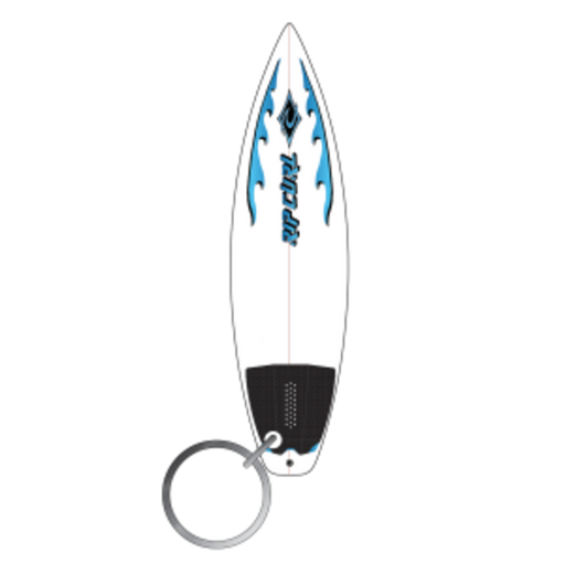 RIP CURL - SURFBOARD KEYRING WHT/BLUE