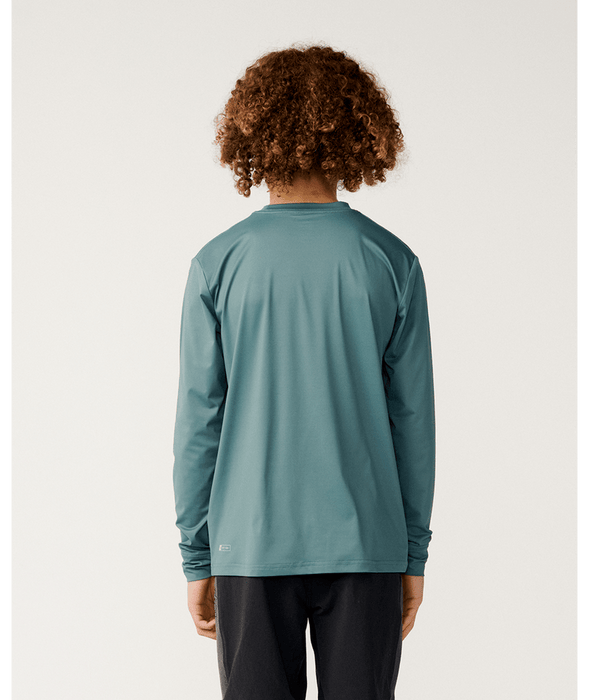 RIP CURL - UNDERTOW UPF SS TEE BLUE GREEN