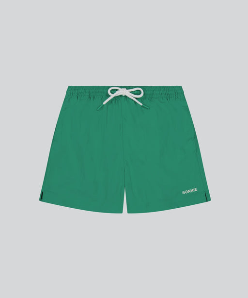 SONNIE - NYLON SPORTS SHORTS NEW COURT GREEN