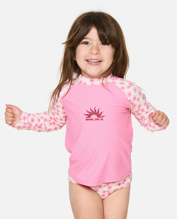 RIP CURL - PARTY WAVE 2 PIECE SWIMSUIT PEACH