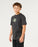 RIP CURL - SUNSET SESH LOGO TEE WASHED BLACK