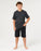 RIP CURL - SHRED TIL DEAD TEE WASHED BLACK