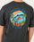 RIP CURL - SHRED TIL DEAD TEE WASHED BLACK