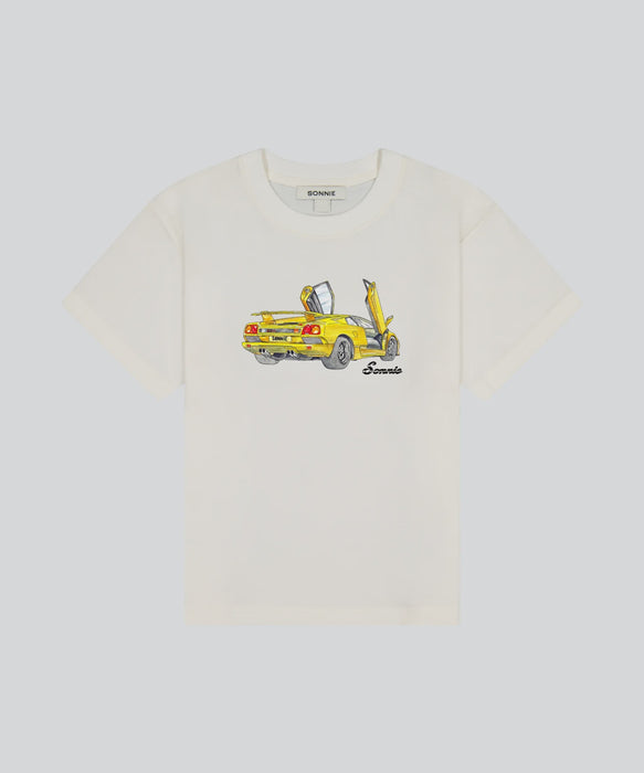 SONNIE - LAMBO TEE OFF WHITE