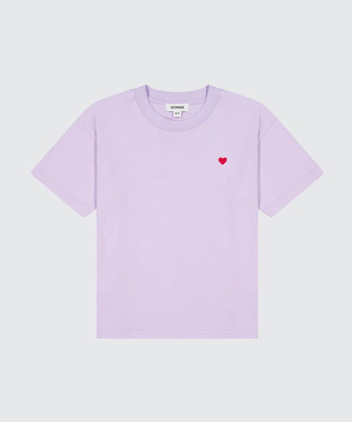 SONNIE - HEART TEE ULTRA VIOLET