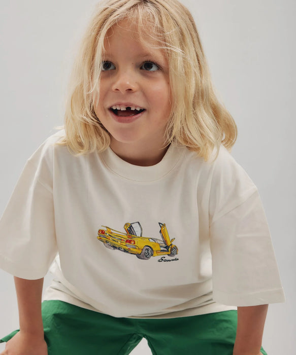 SONNIE - LAMBO TEE OFF WHITE