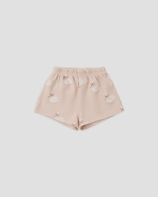 RYLEE + CRU - TRACK SHORT SWANS BLUSH