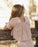 RYLEE + CRU - FRANCIE BLOUSE FAWN GINGHAM