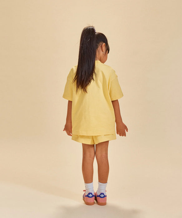 SONNIE - BOXY TEE BUTTER LEMON