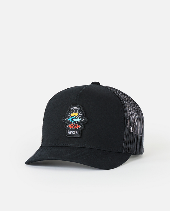 RIP CURL - SEARCH ICON TRUCKER CAP BLACK